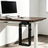 Support de processeur réglable stable et durable, support en acier pour unité centrale d'ordinateur suspendue
