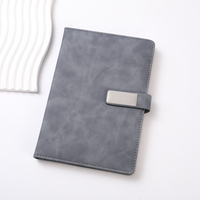 Ensemble Cadeau Carnet Agenda Personnalisé de Luxe en Cuir PU avec Logo de Papeterie avec Stylo et Boîte Cadeau