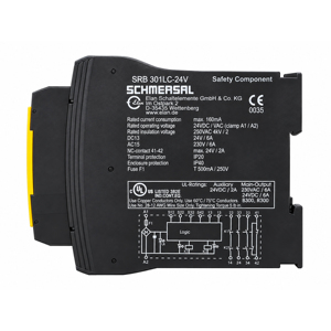 Nouveau relais de sécurité original SRB301LC, contrôleur PLC, livraison rapide, en stock dans l'entrepôt - Product Image 2