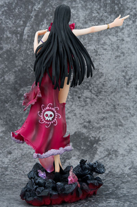 Statue de scène de l'empereur <span class=keywords><strong>BOA</strong></span>.HANCOCK en une seule pièce de 30 cm, modèle de décoration, figurine d'action en PVC d'anime, jouet de dessin animé unisexe - Product Image 6