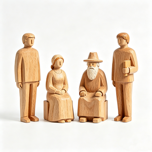 Utensili CNC per Giocattoli in Legno Personalizzati, Fresa CNC per Legno, Prodotto Decorativo in Legno - Product Image 6