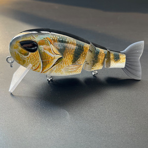 Leurre <span class=keywords><strong>de</strong></span> pêche flottant <span class=keywords><strong>de</strong></span> 5 pouces/1,66 oz aux couleurs réalistes, leurre nageur en plastique dur - Product Image 4