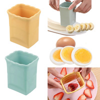 Trancheuse à fruits et légumes multifonctionnelle écologique transfrontalière manuelle, presse à salade, coupe-fruits, coupe-œufs