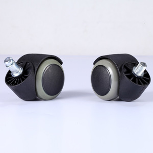 [Directo de Fábrica] Ruedas Giratorias Universales M10 para Silla de Oficina, Diseño Elegante, Anillo de Retención, Ruedas de Plástico - Product Image 3