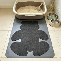 Tapis de sol en feutre de qualité supérieure, antidérapant, avec support en TPR, découpe sur mesure, protège les sols durs, ajoute du confort, réduit le bruit, garde toujours sa forme.