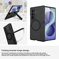 Étui à charnière entièrement fermé pour Samsung Fold 8 avec 120 [unités/éléments] intégrés °   Béquille réglable et recharge sans fil magnétique