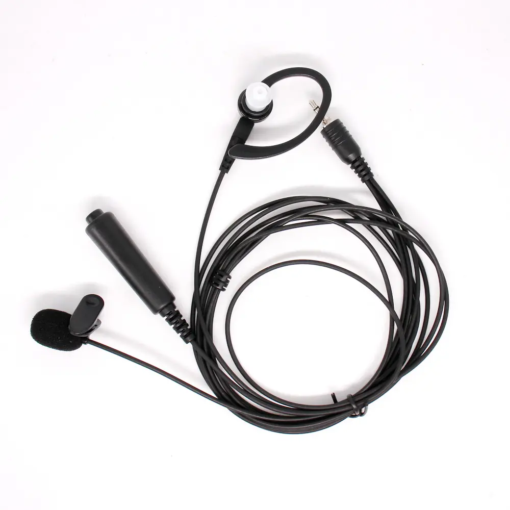 BDN6732 3 de Kit de vigilancia de auricular de 3,5mm con adaptador roscado para EX600 HT1000 MTX-LS MTX838 MTX9000 PRO7150 Elite