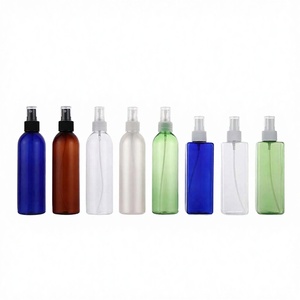 <b>Empty</b> Fine Mist PET 150ml/200ml/250ml/500ml Amber White Screen Printed Pump Sprayer <b>Plastic</b> Spray <b>Bottle</b> for Cosmetic Packaging - Product Image 2