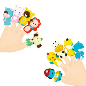 Juguete <span class=keywords><strong>de</strong></span> Plástico Suave con Forma <span class=keywords><strong>de</strong></span> Animal <span class=keywords><strong>de</strong></span> Dibujos Animados, Marioneta <span class=keywords><strong>de</strong></span> <span class=keywords><strong>Dedo</strong></span> <span class=keywords><strong>de</strong></span> Vaca para Niños - Product Image 1