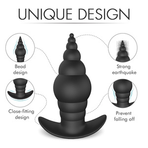 Shand S117-2, Tapón Anal Inalámbrico para Exteriores, con Cabeza de Bala Desmontable, Unisex, Negro, Shenzhen - Product Image 3