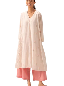 Sari en Georgette de Rayonne Entièrement Brodé avec Paillettes et Broderie en Filet, Style Moderne, Longueur Ras du Sol, Extensible, pour Femme, Idéal pour les Fêtes - Product Image 1