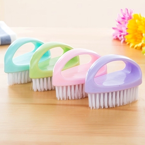 Spazzole per la pulizia di plastica spazzola per il <span class=keywords><strong>bagno</strong></span> multifunzionale divano Sneaker pennelli puliti - Product Image 1