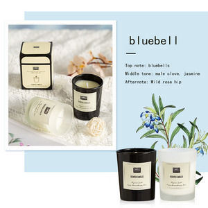 Muestras gratis Vela perfumada de lujo Decoración DE BODA Velas de tarro de vidrio transparente Velas de diseño único - Product Image 5