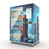 Electrónica Bebidas frías Aperitivos Máquinas pequeñas Tienda de conveniencia Máquina expendedora para alimentos y bebidas