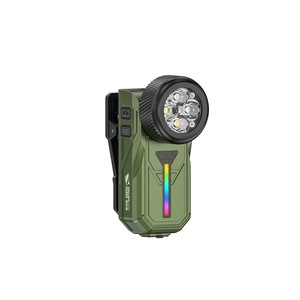 Smiling Shark <b>Rechargeable</b> Clip <b>Work</b> <b>Light</b> <b>LED</b> Magnetic Flashlight Colorful Side Strip - Product Image 1