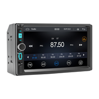 Autoradio double DIN 7 pouces Bluetooth, Carplay sans fil, Android Auto, radio FM, USB Type-C, lecteur MP5 pour voiture, écran tactile