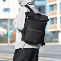Sac à dos pour ordinateur portable en polyester pour hommes, personnalisé avec logo, imperméable, en tissu Oxford, souple, pour le sport, l'université, l'école, le travail, vente en gros