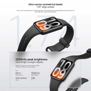 Xiaomi Smart Band 10 Pro หน้าจอสัมผัส AMOLED เครื่องติดตามการออกกำลังกาย พร้อมตรวจวัดอัตราการเต้นของหัวใจ ตรวจจับการนอนหลับ กันน้ำ IPX8 สายซิลิโคนสำหรับทุกเพศ - Product Image 4