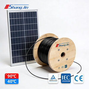 Cable Solar de 1500V CC IEC 62930 <span class=keywords><strong>EN50618</strong></span> para Cobre Estañado XLPE, Resistente a los Rayos UV, Retardante de Llama, Cable Fotovoltaico para Exteriores - Product Image 3