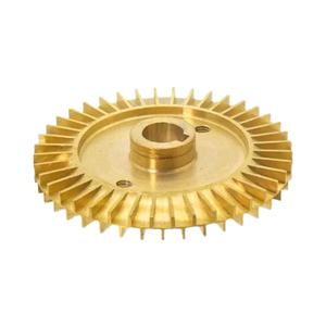 ใบพัดทองเหลืองขึ้นรูปด้วยเครื่อง CNC แบบกำหนดเอง ได้รับการรับรองมาตรฐาน ISO โดย Vartis Engineering - Product Image 1