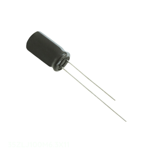 ตัวแทนจำหน่ายอย่างเป็นทางการ 35ZLJ100M6.3X11 100 uF ตัวเก็บประจุแบบ Through Hole CAP ALUM 100UF 20% 35V RADIAL TH - Product Image 1
