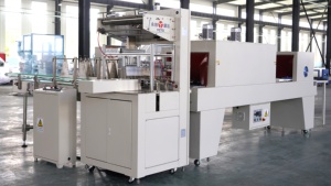 5L YCD6535 Bouteille D'eau Rétractable Machine D'emballage 3-en-1 Apparent <span class=keywords><strong>Film</strong></span> Rétractable Électrique Entraînement Noyau Moteurs PLC Alimentaire Boisson Boîtes - Product Image 5