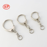 Mousqueton robuste en alliage de zinc pour porte-clés, avec bouton à pression, couleur personnalisable, pivotant, accessoires de sac portables