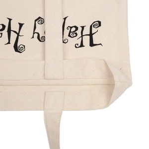 Bolsas de Lona de Calabaza para Halloween al por Mayor con Logotipo Personalizado, Bolsas de Compras de Tela de Algodón - Product Image 4