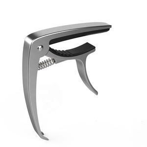 Accesorio para instrumento Musical de alta calidad, capo de guitarra de madera de aleación de aluminio de acero inoxidable ABS para guitarra acústica, ukelele, bajo - Product Image 1