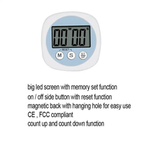 China Lieferant Runder Outdoor-Schreibtisch Wand 4 Kanal Küche Millisekunden Digitaler Pomodoro-Countdown-Timer