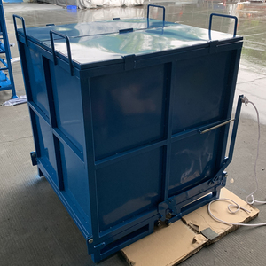 Contenitore a Rotelle Pieghevole a 3 Lati Versatile per Distribuzione al Dettaglio e Stoccaggio - Product Image 5