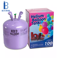 Service OEM – Bouteille de gaz hélium vide jetable avec logo personnalisé pour la décoration de fêtes – Vente en gros