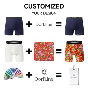 <span class=keywords><strong>Boxer</strong></span> da <span class=keywords><strong>Uomo</strong></span> Personalizzati Senza Pieghe con Logo del Marchio, Stampa Digitale 3D, Costume da Bagno, Taglie Grandi, Intimo di Design - Product Image 6