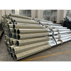<span class=keywords><strong>Poste</strong></span> de Acero Galvanizado en Caliente de 40 pies, Postes Eléctricos de Acero, Torre de Acero, Postes Metálicos Octogonales en Dos Segmentos - Product Image 1