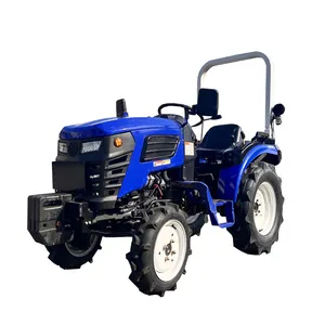4*4 Mini Landbouw Tractoren Op Wielen 4wd 5hp Multifunctionele Landbouwer Tractor Te Koop