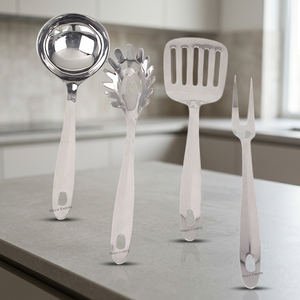 Juego de Utensilios de Cocina Ecológicos de Acero Inoxidable, 7 Piezas - Product Image 3