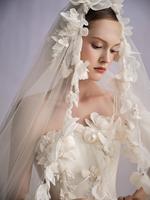 Robe de soirée moderne en satin, style princesse royale, avec fleurs 3D, dentelle, cristaux, longueur ras du sol, pour mariage ou bal