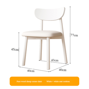 Dream House Nueva oferta Sillas de comedor de madera maciza de alta calidad Diseño moderno <span class=keywords><strong>Precio</strong></span> más asequible Oficina en casa Uso de muebles de hotel - Product Image 6