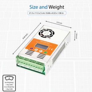 96V 45A Wifi MPPT <span class=keywords><strong>Solar</strong></span> charge <span class=keywords><strong>controller</strong></span> cho 4500 Wát PV tấm pin mặt trời - Product Image 5