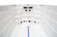 SpaRelax - Piscina Acrílica Elevada con Spa, Jacuzzi, Chorros de Masaje, Ecológica, Antideslizante, de Uso Comercial, para Adultos y Niños