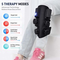Appareil de thérapie par contraste multimodes rechargeable, thérapie chaude et froide, masseur de genou pour les sportifs, récupération musculaire