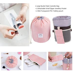 Muestra Gratuita de Bolsas de Maquillaje Multifuncionales con Cordón para Viaje, Bolsa Cosmética Impermeable con Cordón, Venta al Por Mayor - Product Image 6
