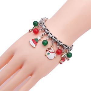 MIENTER-pulsera de madera de cristal con diamantes de imitación, brazalete cruzado con letras, amatista, Tigre, corazón, color negro, <span class=keywords><strong>2022</strong></span> - Product Image 5