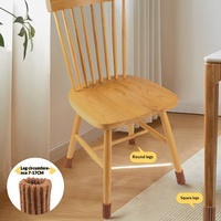 Protège-pieds modernes pour chaises de table, protection du sol, épais, durables, antidérapants, silencieux, en feutre
