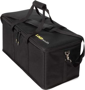 Bolsa de Transporte para Controlador de DJ con Compartimentos Desmontables y Acolchados, Bolsa para Cables de DJ, Bolsa Personalizada para Equipos de DJ - Product Image 1