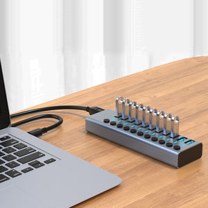 11 en 1 station de charge multi USB support chargeur de bureau Power group contrô<span class=keywords><strong>le</strong></span> brosse dock - Product Image 3