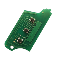 Carte de circuit imprimé de clé de voiture à distance avec puce PCF7946 433 MHz pour Renault Clio III Clio 3 Kangoo Master Modus Twingo 2006-2016 Clé à distance rabattable