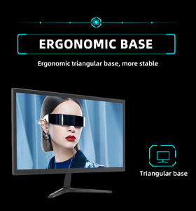 Usine directe 21.5/22 pouces 75/100Hz 1920x1080 1k moniteur d'ordinateur plat sans bordure pour le travail - Product Image 6