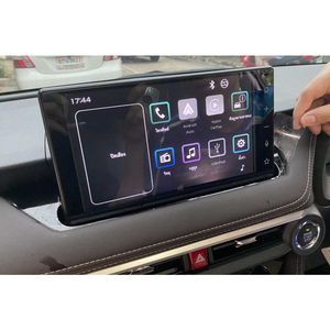 Película de pantalla de coche al por mayor para <span class=keywords><strong>Toyota</strong></span> Veloz / Yaris Ativ <span class=keywords><strong>MY</strong></span> navegación GPS reproductor automático película protectora de pantalla de vidrio templado - Product Image 1