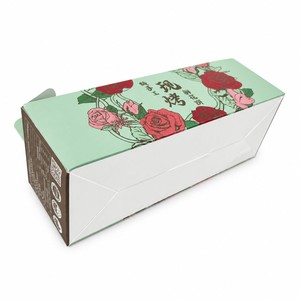 Boîte à poignée personnalisée imprimée pour boulangerie, pâtisserie, gâteau, biscuit, cadeau, pliable, portable, avec logo - Product Image 5